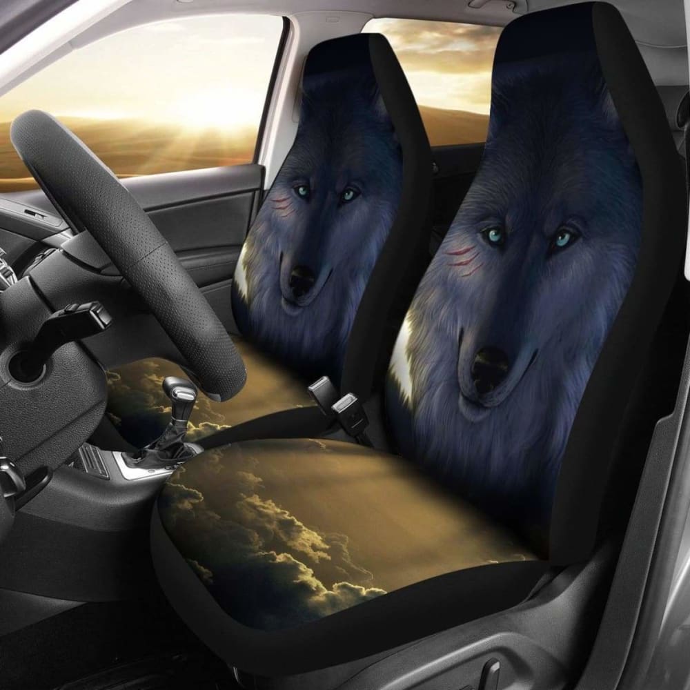 Wolf In The Sky Car Seat Covers Amazing 200904