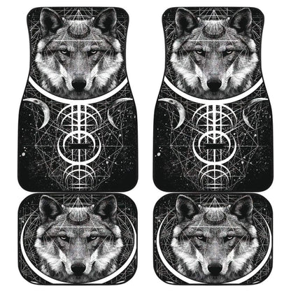Wolf Mandala Car Floor Mats 212302