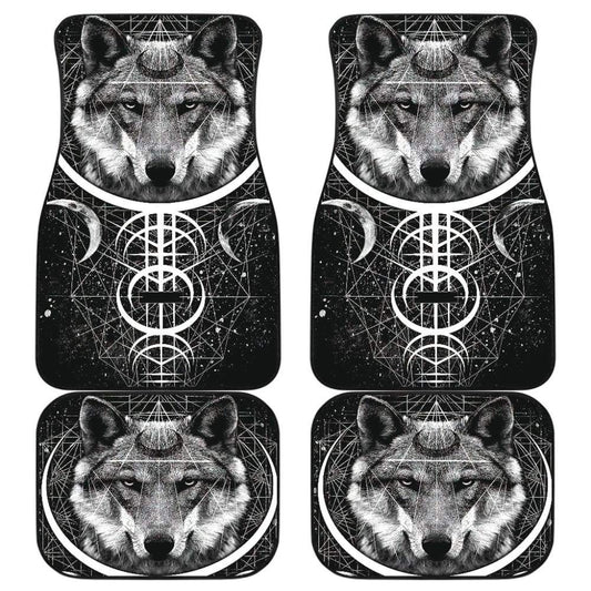 Wolf Mandala Car Floor Mats 212302