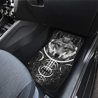 Wolf Mandala Car Floor Mats 212302