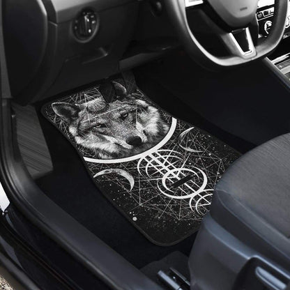 Wolf Mandala Car Floor Mats 212302