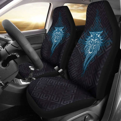 Wolf Mandala Car Seat Covers 200904