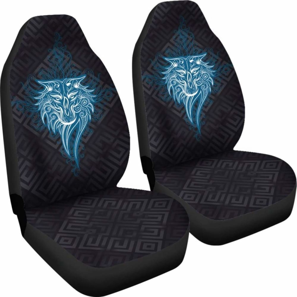 Wolf Mandala Car Seat Covers 200904