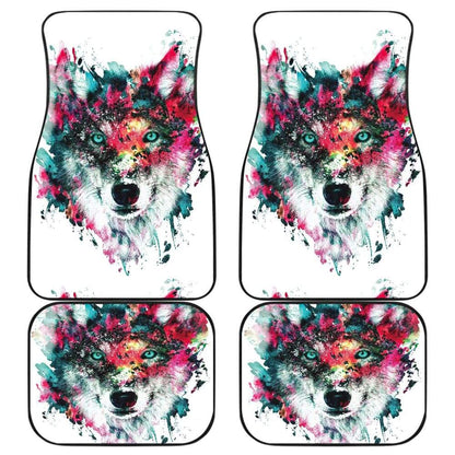 Wolf Mystical Car Floor Mats 212302