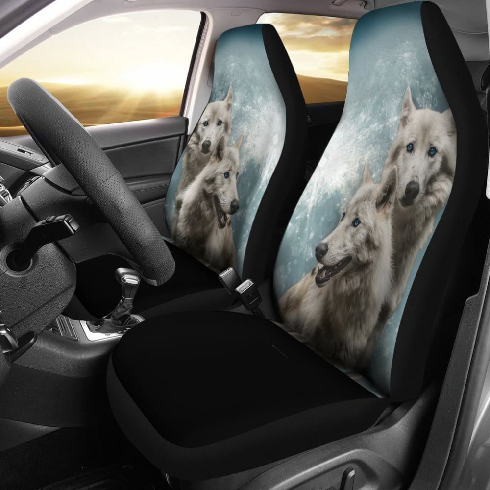 Wolves Car Seat Cover 174510 - YourCarButBetter
