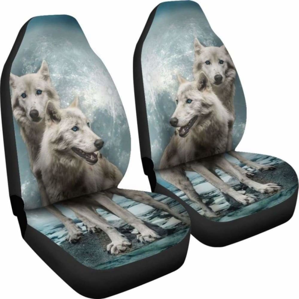 Wolves Hungry Cute Car Seat Covers 200904