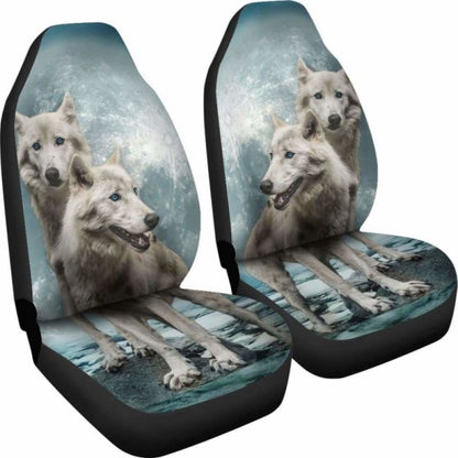 Wolves Hungry Cute Car Seat Covers 200904
