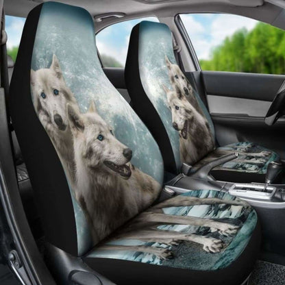 Wolves Hungry Cute Car Seat Covers 200904