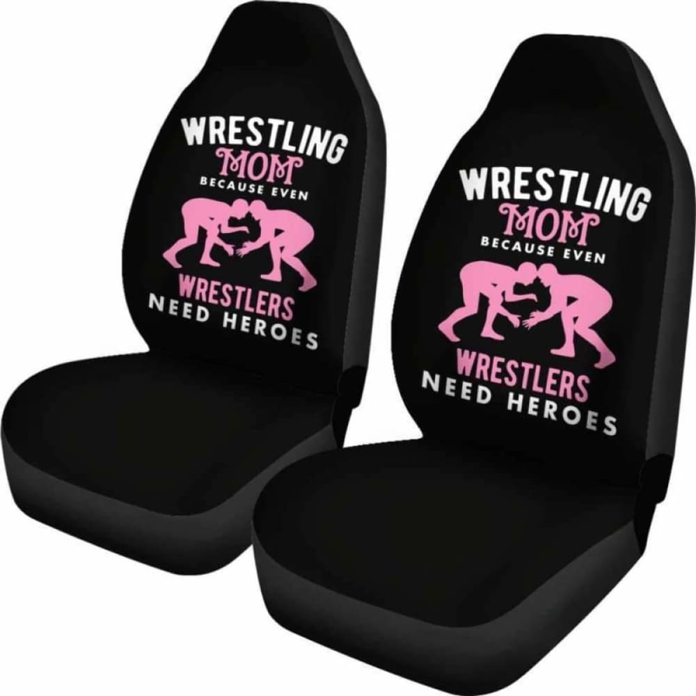 Wrestling Mom Car Seat Covers 174914 - YourCarButBetter