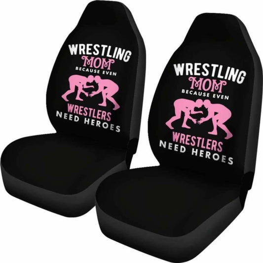 Wrestling Mom Car Seat Covers 174914 - YourCarButBetter