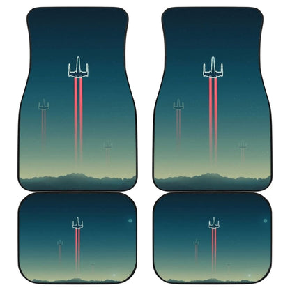 X-wing Starfighter Star Wars Minimal Car Floor Mats 094201 - YourCarButBetter
