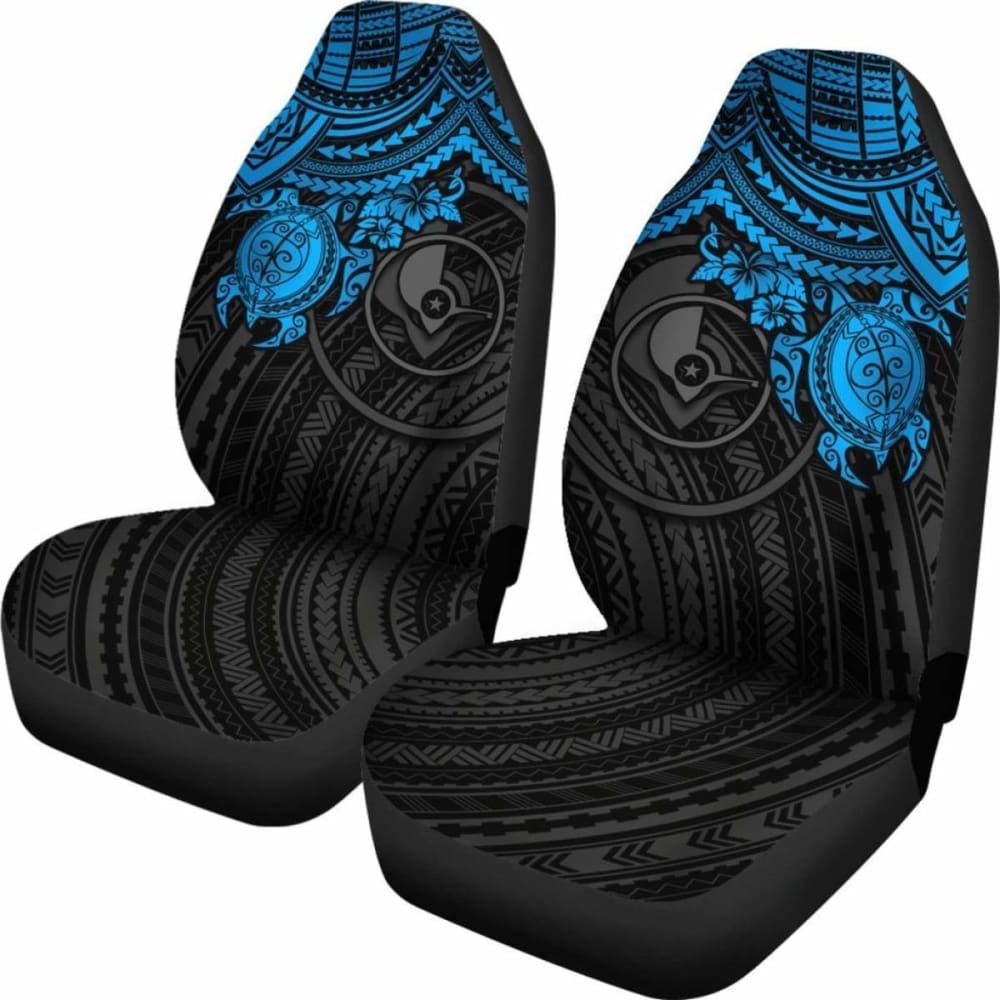 Yap Polynesian Car Seat Covers - Blue Turtle - Amazing 091114 - YourCarButBetter