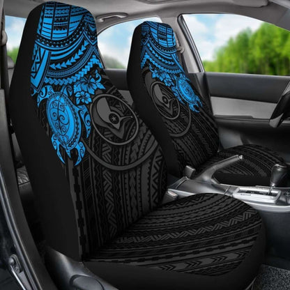 Yap Polynesian Car Seat Covers - Blue Turtle - Amazing 091114 - YourCarButBetter