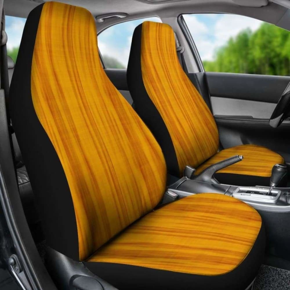 Yellow And Orange Tie Dye Car Seat Covers 105905 - YourCarButBetter