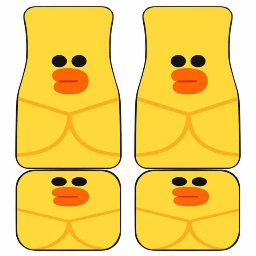 Yellow Chicken Car Mats 181703 - YourCarButBetter