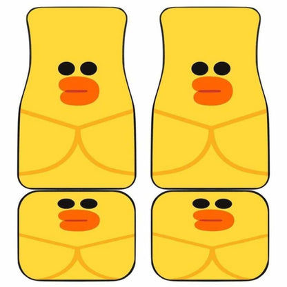Yellow Chicken Car Mats 181703 - YourCarButBetter
