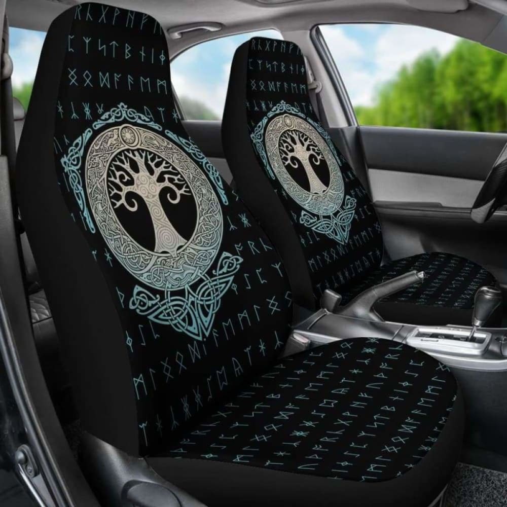 Yggdrasil Tree Of Life Car Seat Covers 110424 - YourCarButBetter