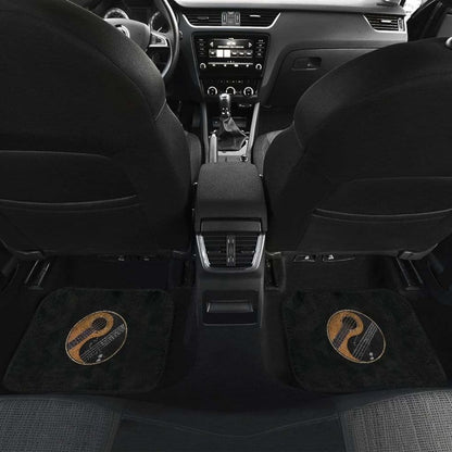 Yin Yang Bass Guitar Car Mat 174510 - YourCarButBetter