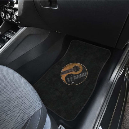 Yin Yang Bass Guitar Car Mat 174510 - YourCarButBetter