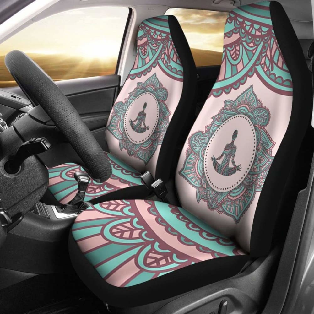 Yoga Mandala Car Seat Covers 105905 - YourCarButBetter