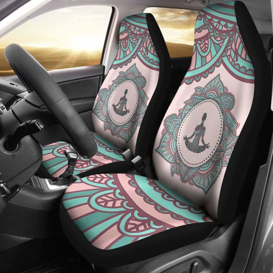 Yoga Mandala Car Seat Covers 105905 - YourCarButBetter