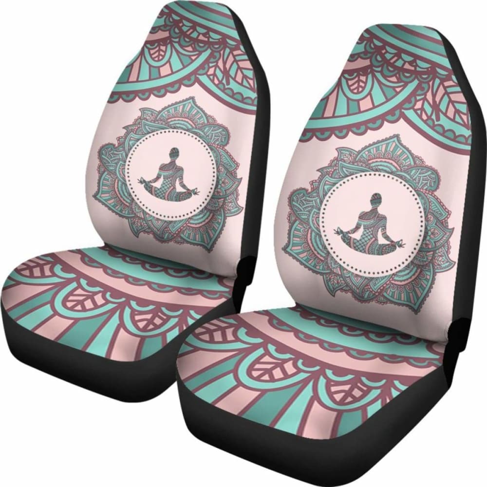 Yoga Mandala Car Seat Covers 105905 - YourCarButBetter