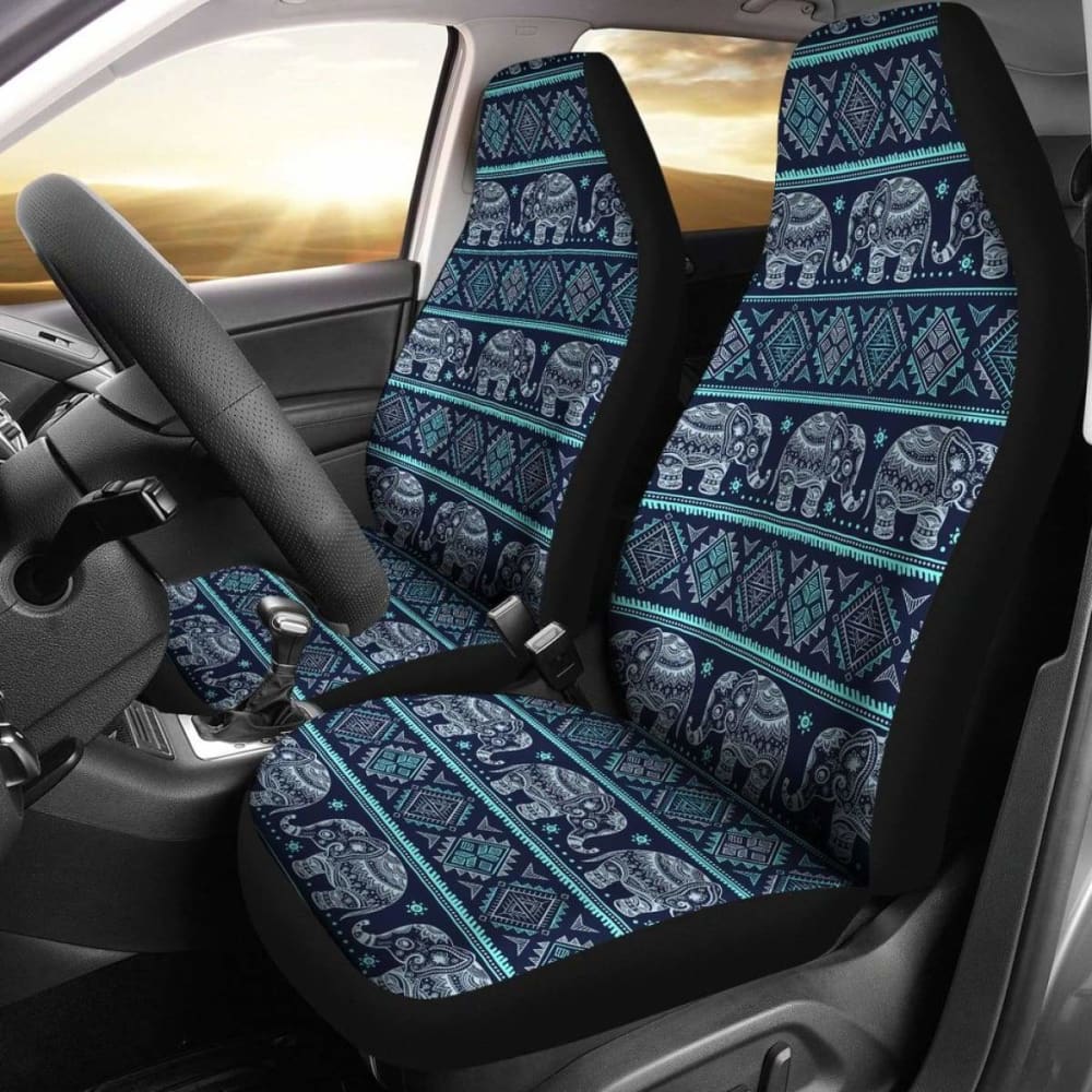 Yoga The Elephants Car Seat Cover 202820 - YourCarButBetter
