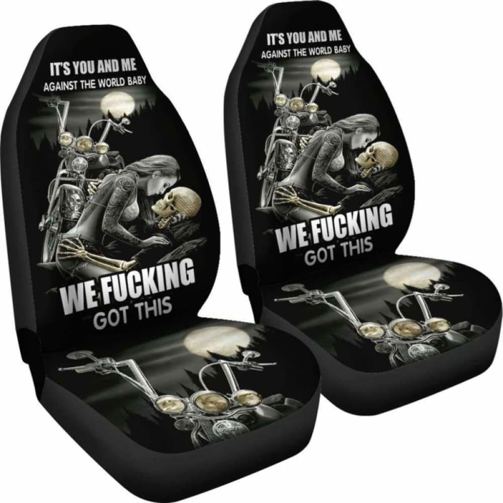 You And Me Army Sign Car Seat Covers 153908 - YourCarButBetter