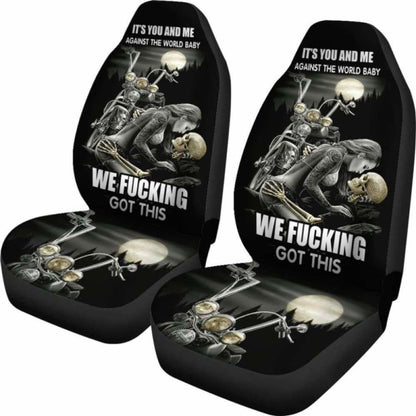 You And Me Army Sign Car Seat Covers 153908 - YourCarButBetter
