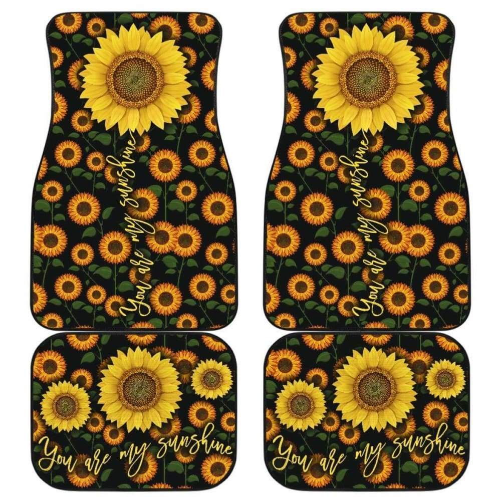 You’re My Sunshine Sunflower Car Floor Mats Amazing Gift 211003