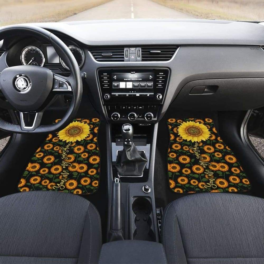 You’re My Sunshine Sunflower Car Floor Mats Amazing Gift 211003
