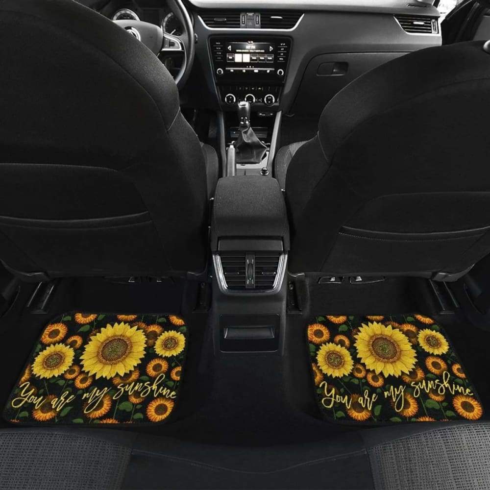 You’re My Sunshine Sunflower Car Floor Mats Amazing Gift 211003