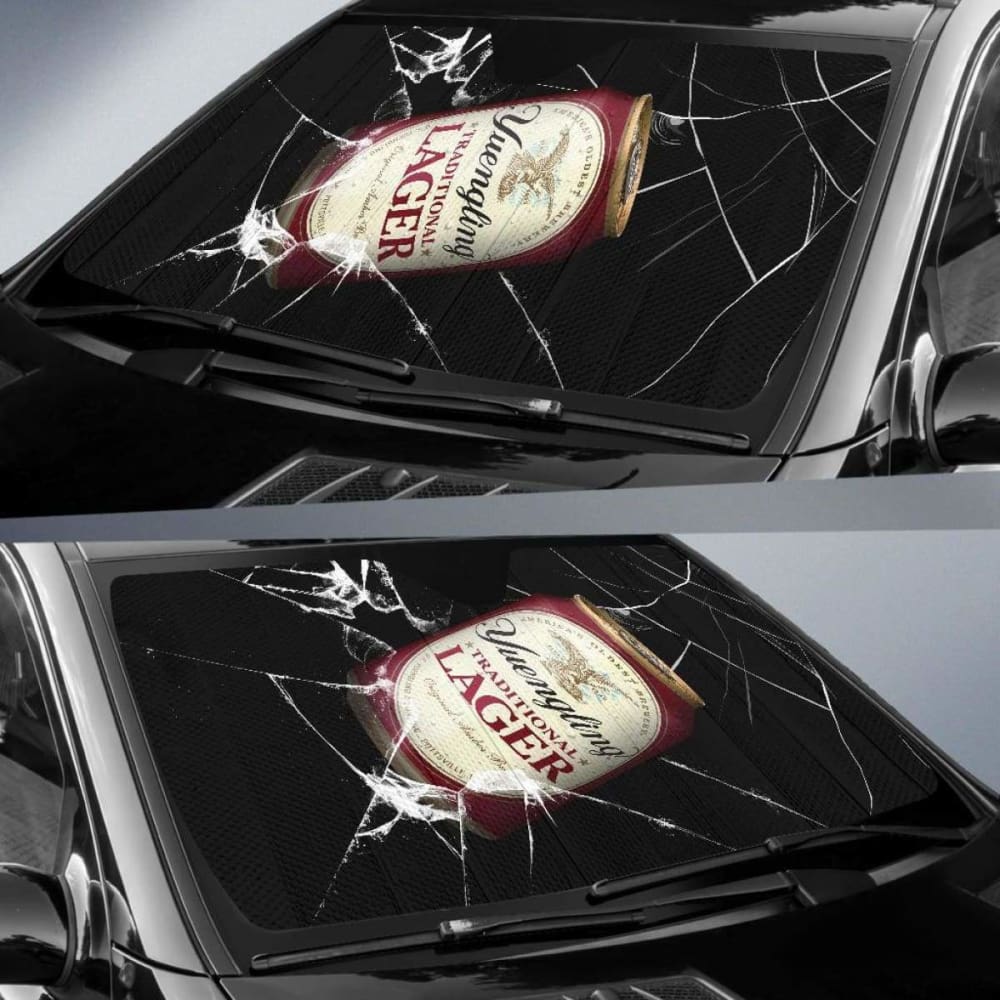 Yuengling Lager Auto Sun Shade Car Sun Visor Funny Beer Lover 102507 - YourCarButBetter