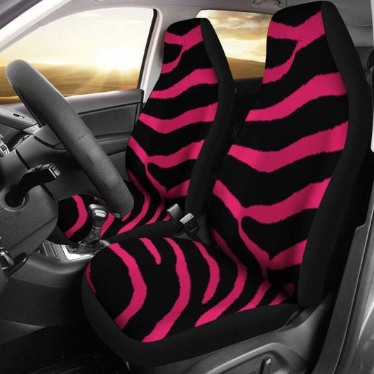 Zebra Pink Design Seat Covers 194013 - YourCarButBetter