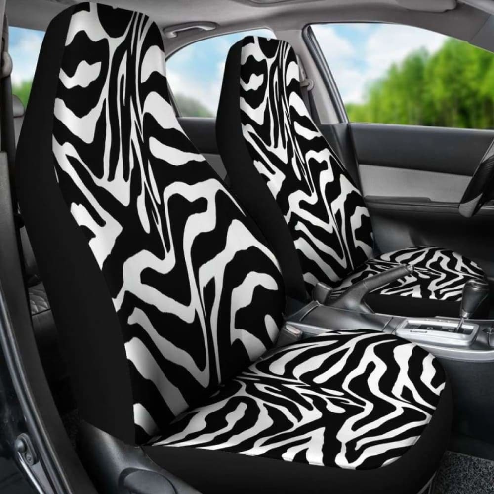 Zebra Print Car Seat Covers 194013 - YourCarButBetter