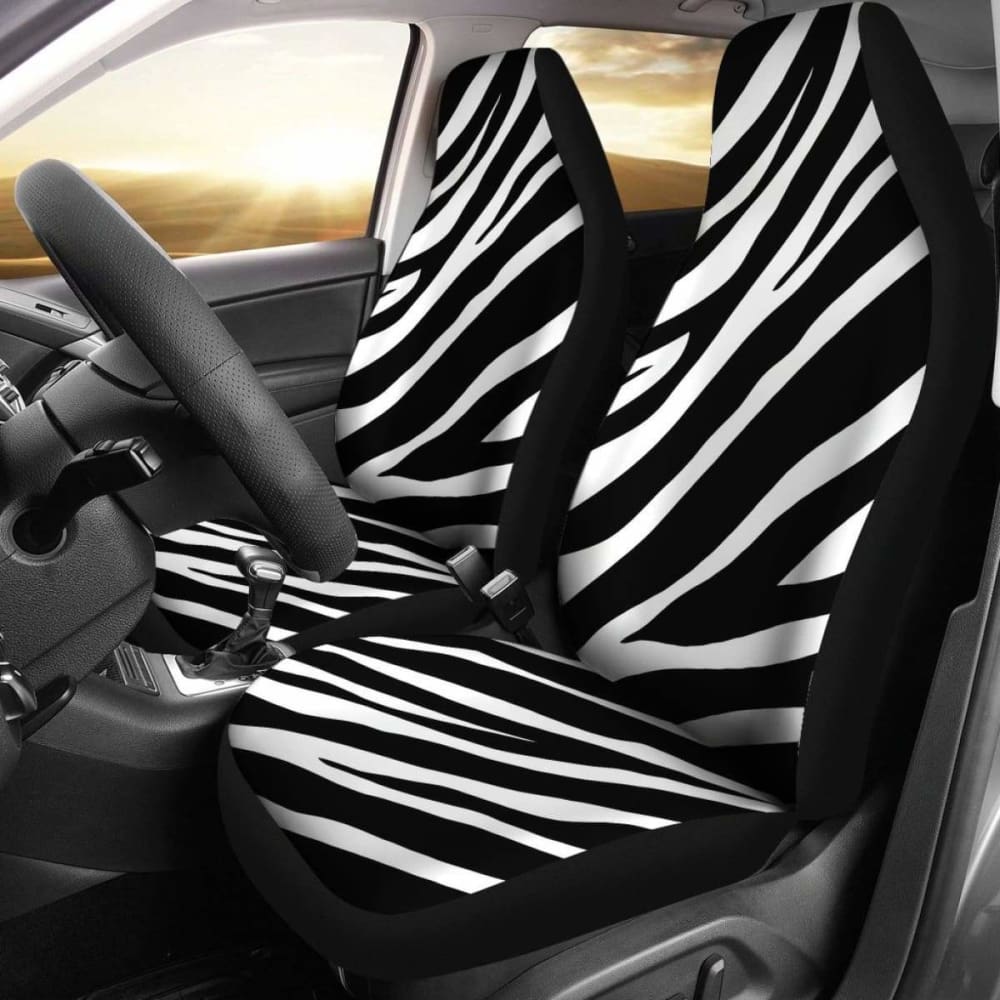Zebra Print Car Seat Covers 194013 - YourCarButBetter