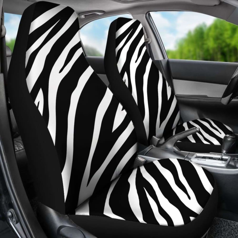 Zebra Print Car Seat Covers 194013 - YourCarButBetter