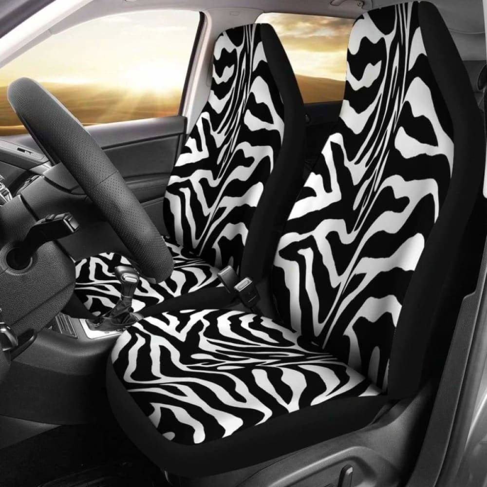 Zebra Print Car Seat Covers 194013 - YourCarButBetter