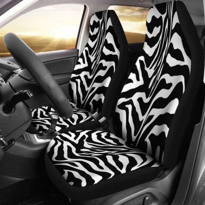 Zebra Print Car Seat Covers 194013 - YourCarButBetter