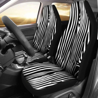 Zebra Skin Print Car Seat Covers Amazing Gift Ideas 194013 - YourCarButBetter