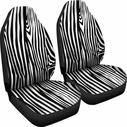 Zebra Skin Print Car Seat Covers Amazing Gift Ideas 194013 - YourCarButBetter