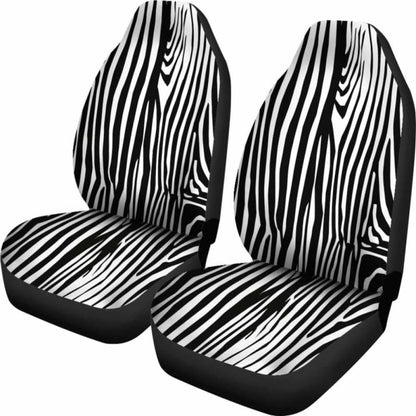 Zebra Skin Print Car Seat Covers Amazing Gift Ideas 194013 - YourCarButBetter