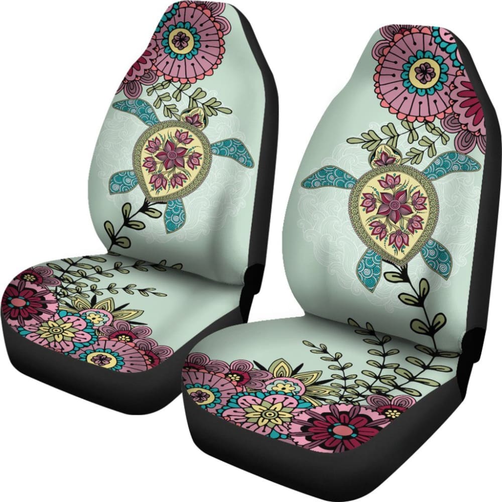 Zen Sea Turtle - Car Seat Covers 101819 - YourCarButBetter