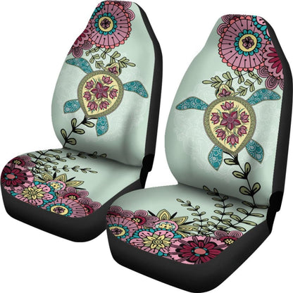 Zen Sea Turtle - Car Seat Covers 101819 - YourCarButBetter