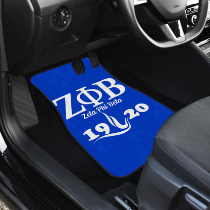 Zeta Phi Beta Custom Car Accessories Car Floor Mats 211601 - YourCarButBetter