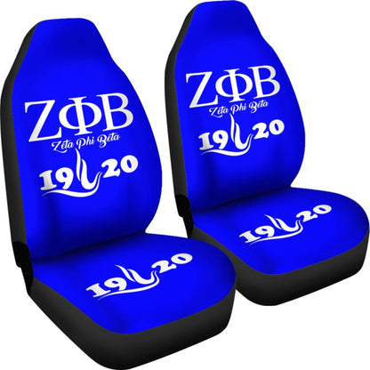 Zeta Phi Beta Custom Car Accessories Car Seat Covers 211601 - YourCarButBetter