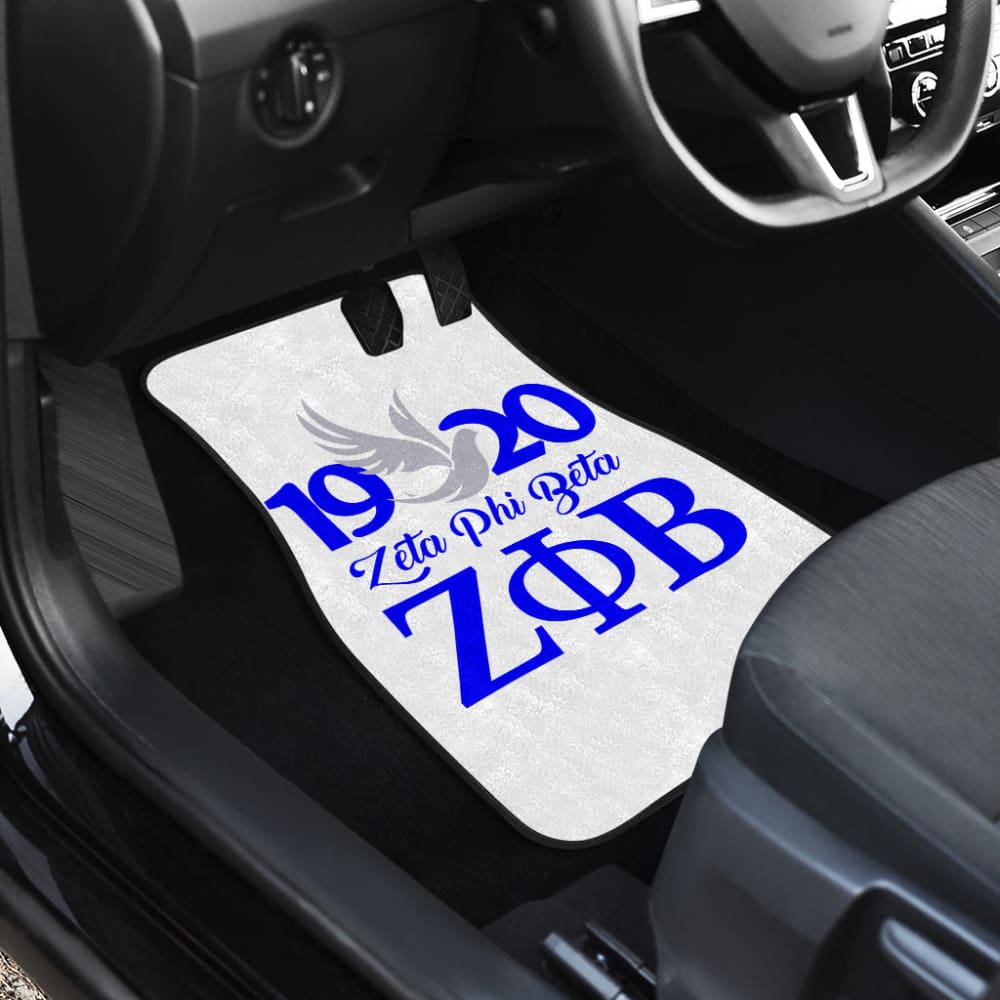Zeta Phi Beta Custom Car Decoration Car Floor Mats 211601 - YourCarButBetter