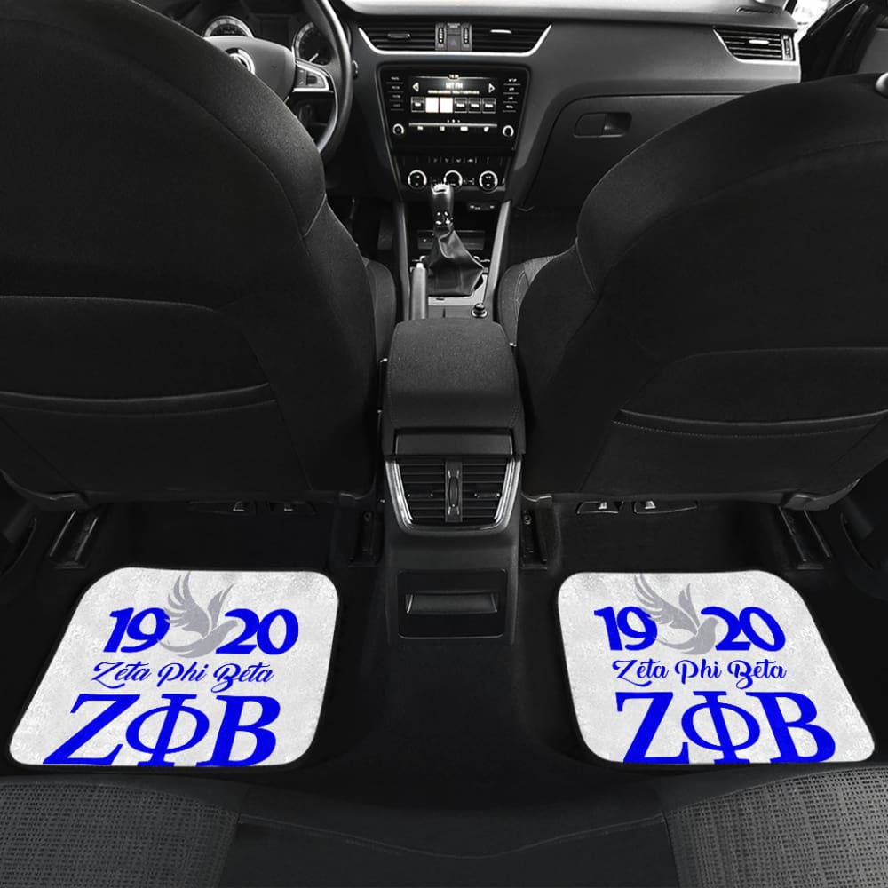 Zeta Phi Beta Custom Car Decoration Car Floor Mats 211601 - YourCarButBetter