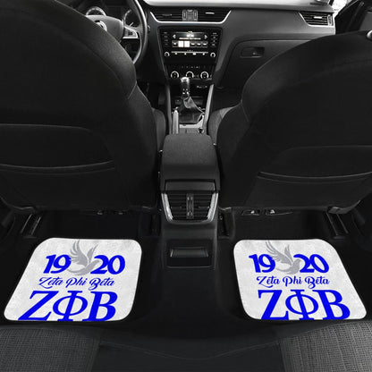 Zeta Phi Beta Custom Car Decoration Car Floor Mats 211601 - YourCarButBetter