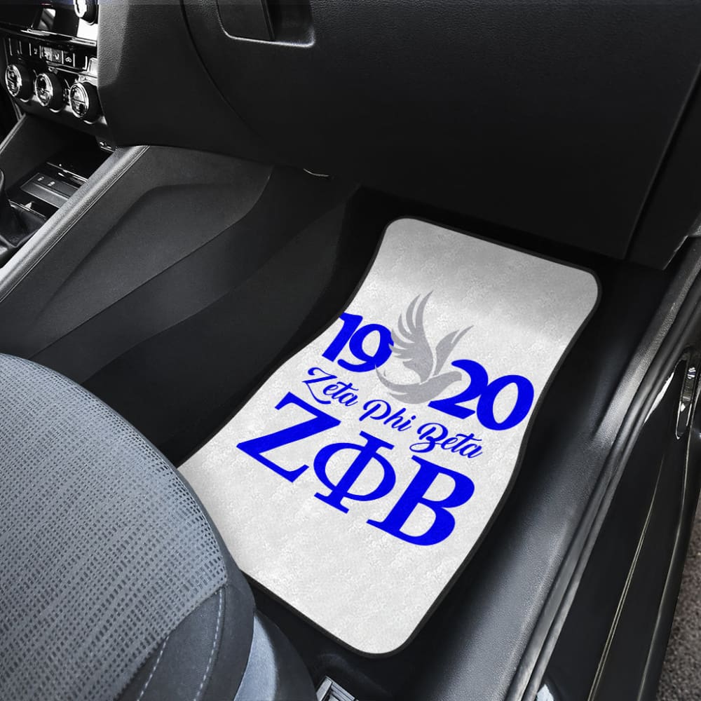 Zeta Phi Beta Custom Car Decoration Car Floor Mats 211601 - YourCarButBetter